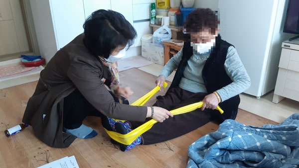 사회복지법인 우림복지재단 비대면 노인맞춤돌봄  눈길