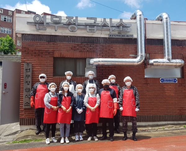 대한민국 특수임무유공자회 경기도 지부,  독거노인 도시락 나눔봉사 가져