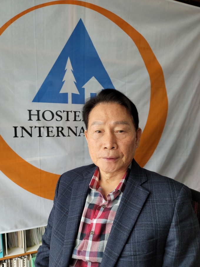 신용우 (사)한국유스호스텔연맹 총재 연맹본부 사무실 인천 이전 추진