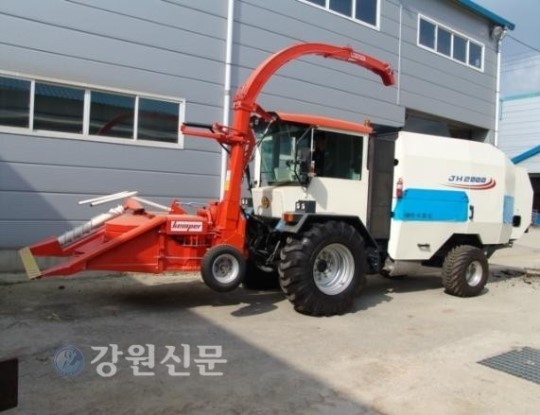 평창군 대형 조사료 생산장비 임대 지원