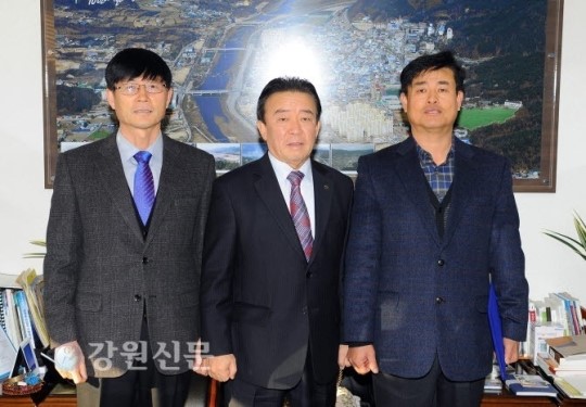 양록기계화영림단 양록장학금 기탁