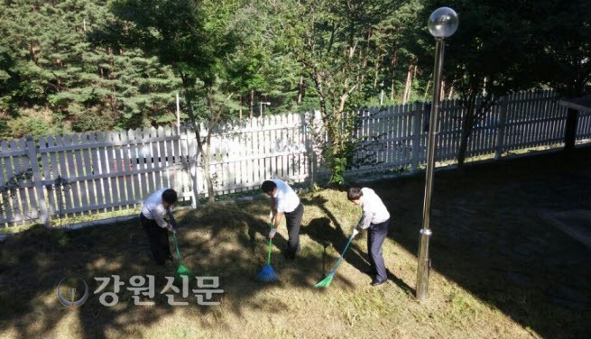 기아자동차 태백지점, 기부금전달 및 봉사활동
