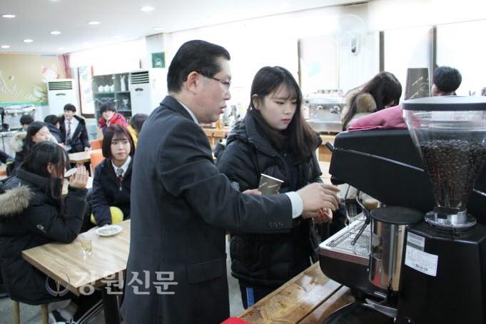 폴리텍강릉캠, 솔올중학교 자유학기제 직업체험