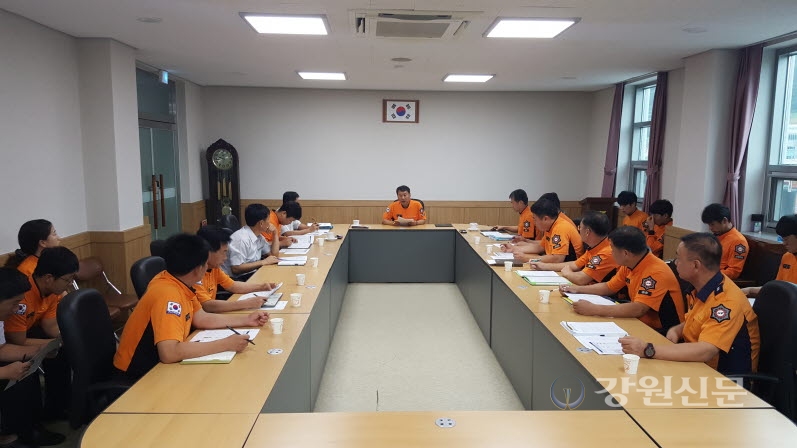 인제소방서, 구내식당 운영위원회 심의회 개최