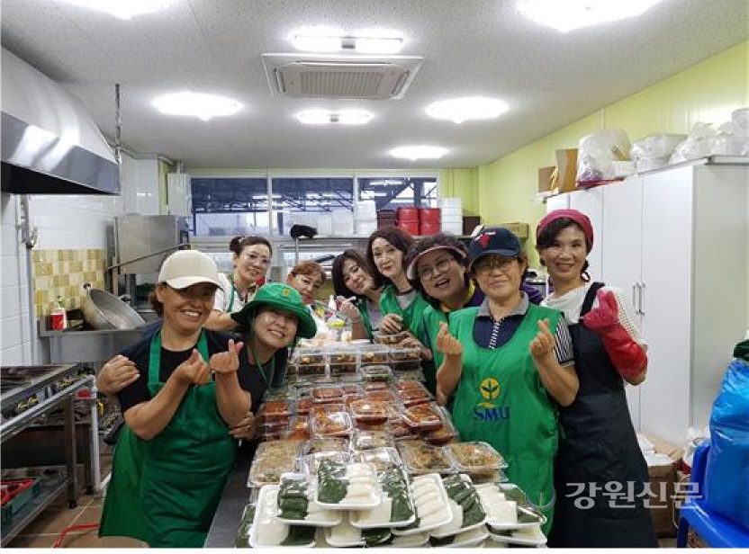 원주 판부면 새마을부녀회, 반찬봉사
