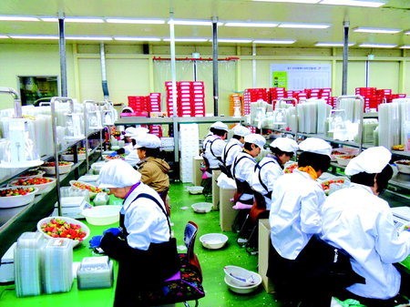 진주시 신선농산물 ‘수출 효자품목’