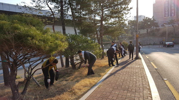 경남신용보증재단 해드림 봉사단 환경정화