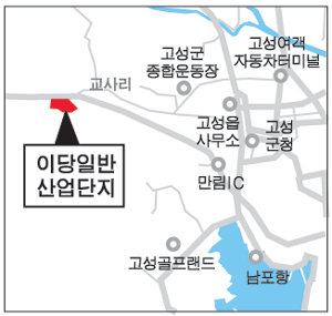 고성읍에 ‘항공기부품 전문 산단’ 추진
