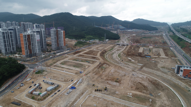양산 사송신도시 3단계 공사 진행… 준공 2023년 말로 연기