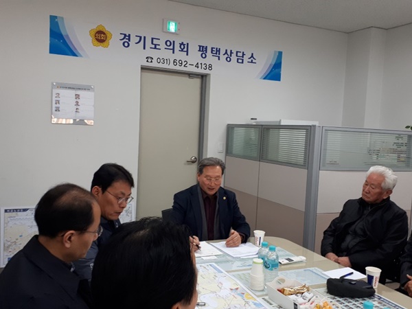 오명근 경기도의원, 평택 오성 IC~고덕간 도로확장공사 관련 주민설명회 개최