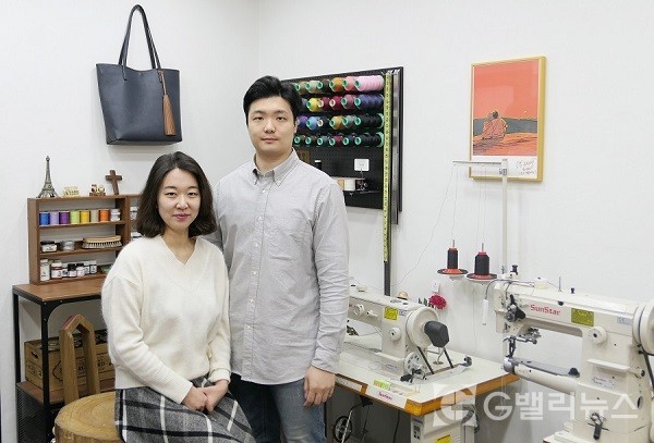 가죽공예가 부쩍 주목받는 이유는? 구로 필레더 가죽공방 유석필&박정은 대표