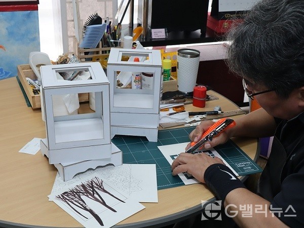전통공예품에서 현대적 인테리어로, 한지공예 전문 위너공방 유화림대표