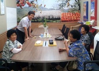 대구銀 상주지점, 어르신 위한 시원한 쉼터 마련