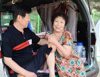 “시원한 산그늘…에어컨이 따로 없죠”