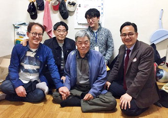 대구바보주막, 이상정 장군 손자 방문 성금전달