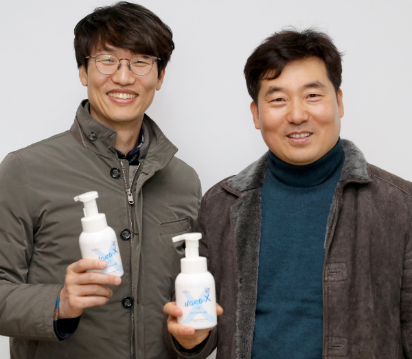 전남대 연구소기업 바이오쓰리에스, 코로나19 항바이러스 효과있는 손 세정제 인증받아