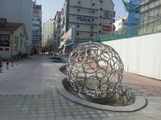 진해 용원 문화의 거리조성완료