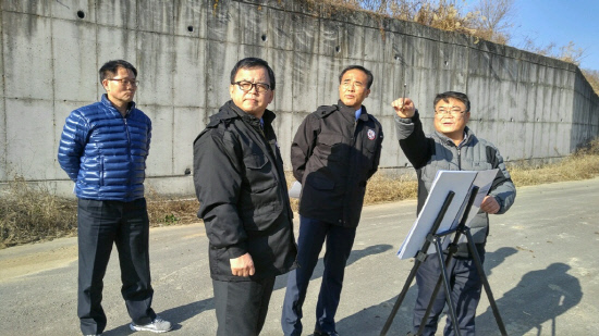 김종환 창녕부군수 주요사업장 방문