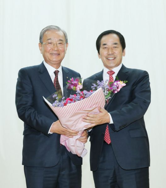 최덕규 합천 가야농협 조합장 퇴임