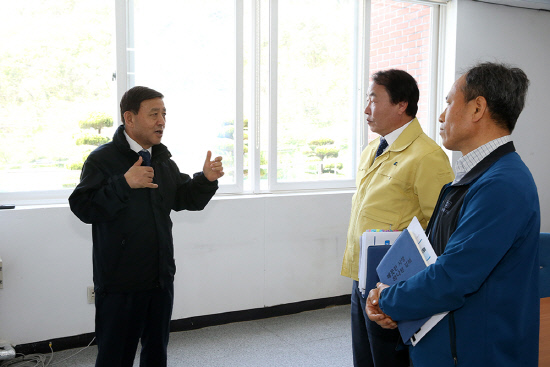 허성곤 김해시장 삼계·명동정수장 현장 점검