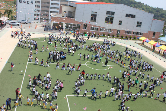 통영 충무초교 해오름 한마당 축제