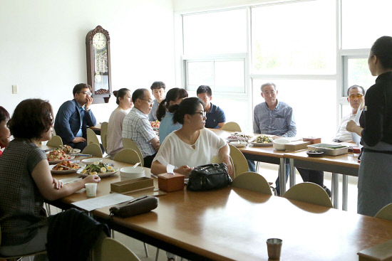 의령 치유수목원, 항노화 건강식단 시연회