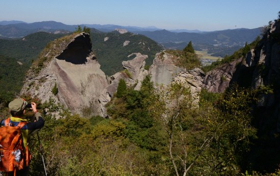 명산플러스  보성 오봉산(칼바위산)
