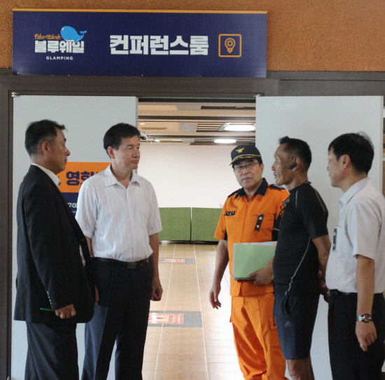 이상규 경남소방본부장, 소방 안전시설 점검