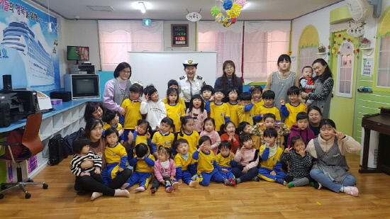 창원서부경찰서, 푸른솔큰어린이집 교통안전교육