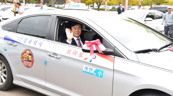 진주서도 브라보 택시 달린다