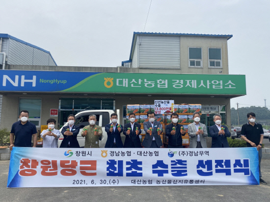 전국 3위 당근주산지, 창원 이름으로 첫 일본수출길