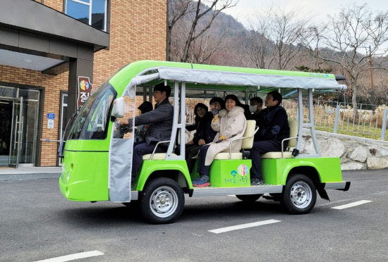 월아산 숲속의 진주 전기카트 2월부터 운영