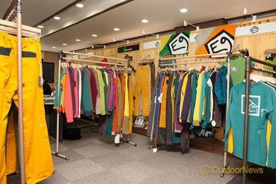 메드아웃도어, E9 2014-2015 F/W 수주회 개최