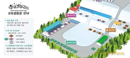 새 캠핑장 | 관성체험학교 오토캠핑장