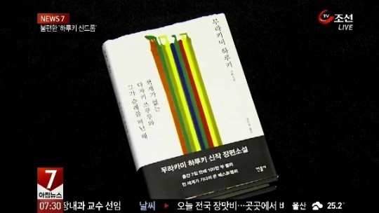 서점가 무라카미 하루키 신드롬?