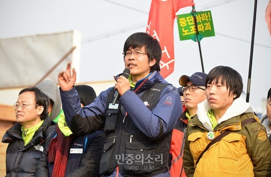 [5신] 유성 찾은 97대 희망버스...“노동자·서민 승리 결의 다진 연대의 장이었다”