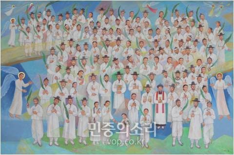 순교자 124위 전체 초상화, ‘새벽 빛을 여는 사람들’ 공개