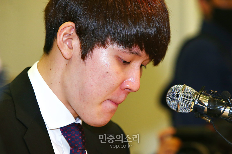 박태환 기자회견, 사과라는 말 밖엔...[포토]
