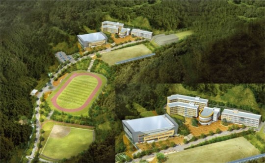 태릉선수촌 축소판 충북체육고등학교 건설