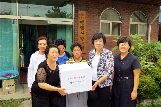 영동교육지원청, 추석 명절 사회복지시설 위문