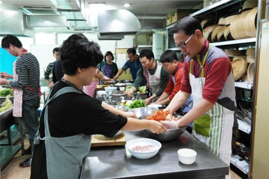 진천군, 아빠는 요리왕 프로그램 운영