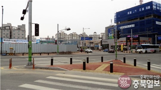 무분별한 볼라드 설치 예산낭비