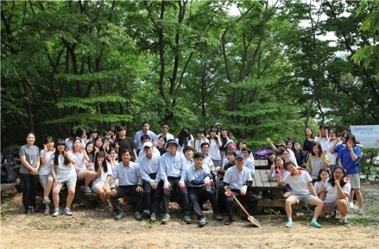 충주한림디자인고-(주)유한킴벌리충주공장, 학교숲 가꾸기