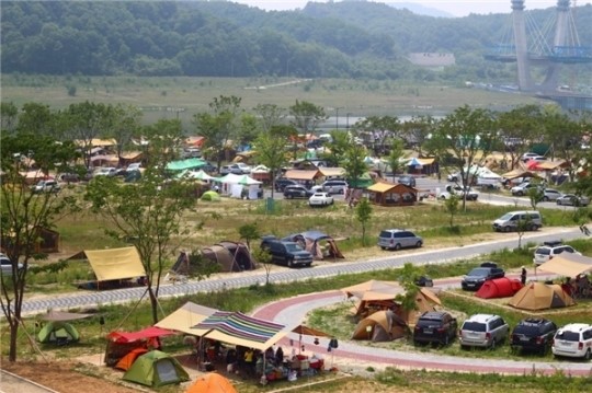 합강공원 오토캠핑장