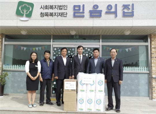 충북도의회 정책복지위, 오송 믿음의 집위문