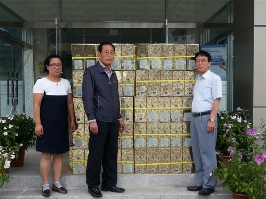 삼삼유통 박재길 대표 고향 원남 홀몸노인 돕고 싶어요