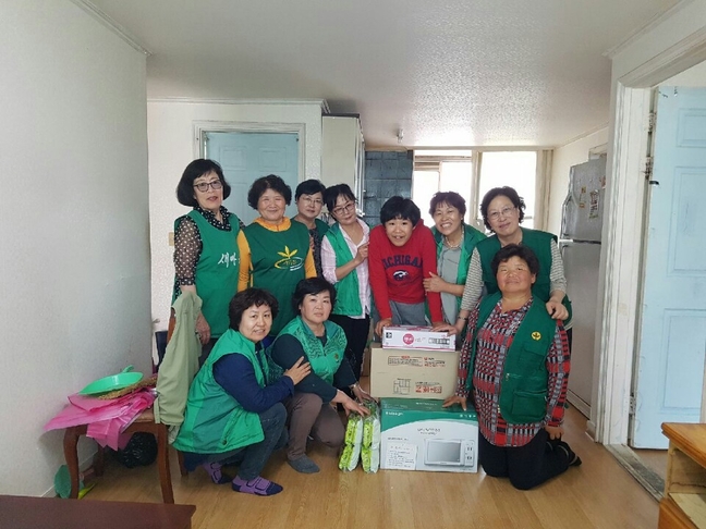 새마을부녀회의 따뜻한 손길