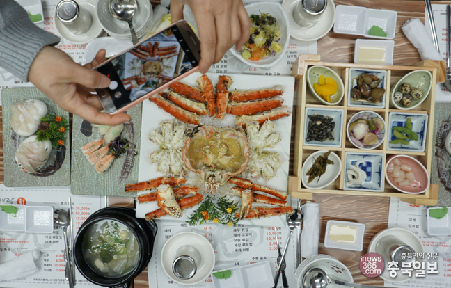 미친(味親) 사람들 - 청주 율량동 대게랑