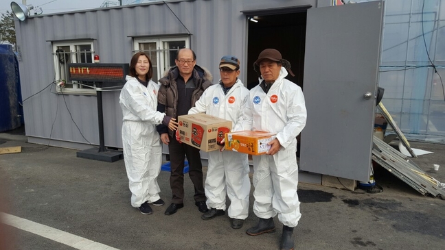 금한주 음성부군수 AI 대소거점소독소 점검 