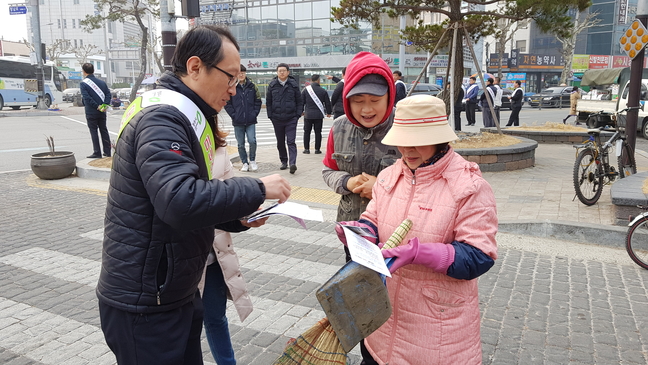 청주시내버스 6개社 미세먼지 캠페인